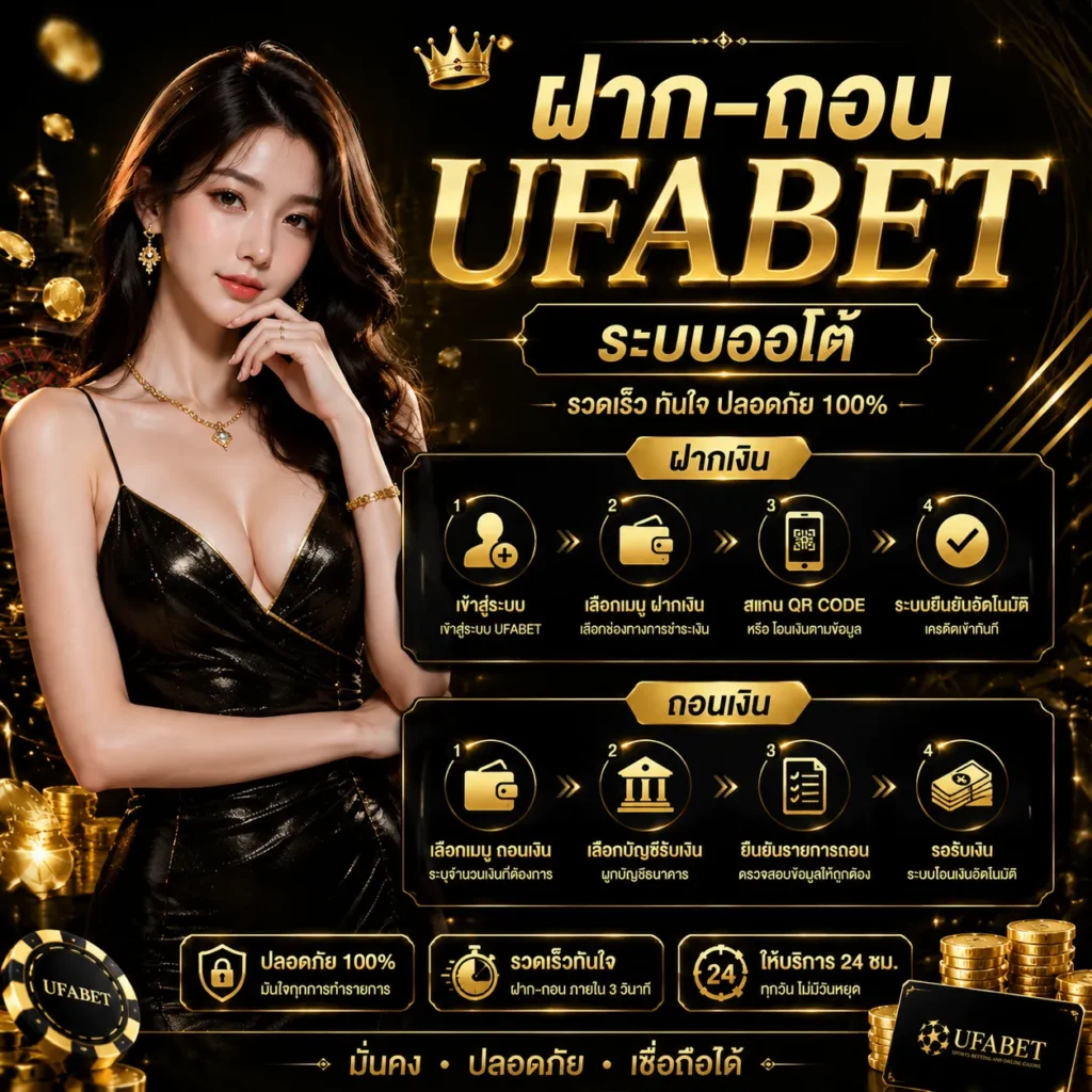 ฝากถอน UFABET