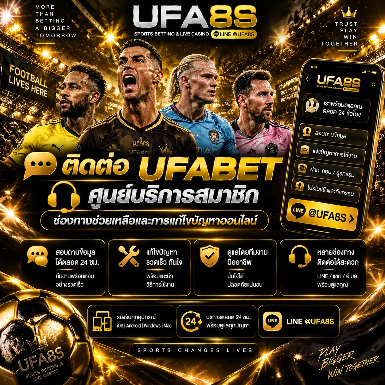 ติดต่อ UFABET