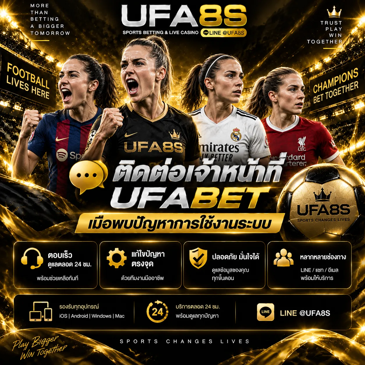 ติดต่อ UFABET